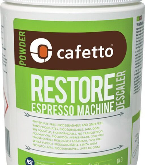 Cafetto Organic Restore Espresso Machine Descaler 1kg